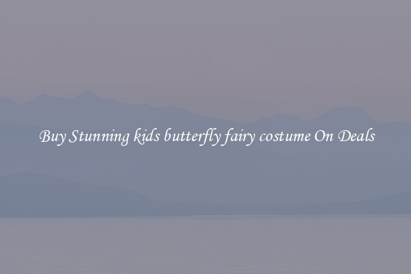 Buy Stunning kids butterfly fairy costume On Deals