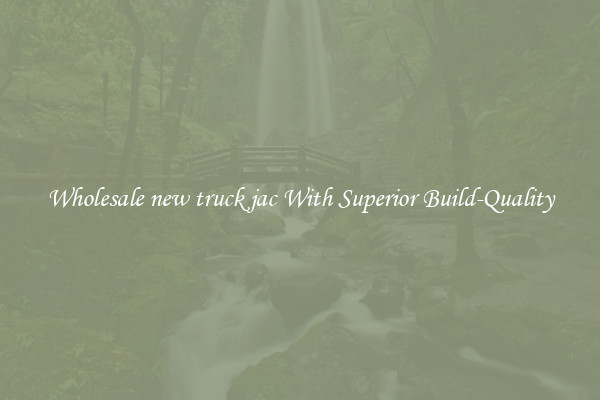 Wholesale new truck jac With Superior Build-Quality